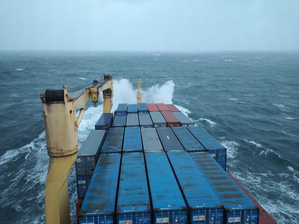 m/v "Crystal Vladivostok" - Voyage № 15-7TC: Gone off North Atlantic storm